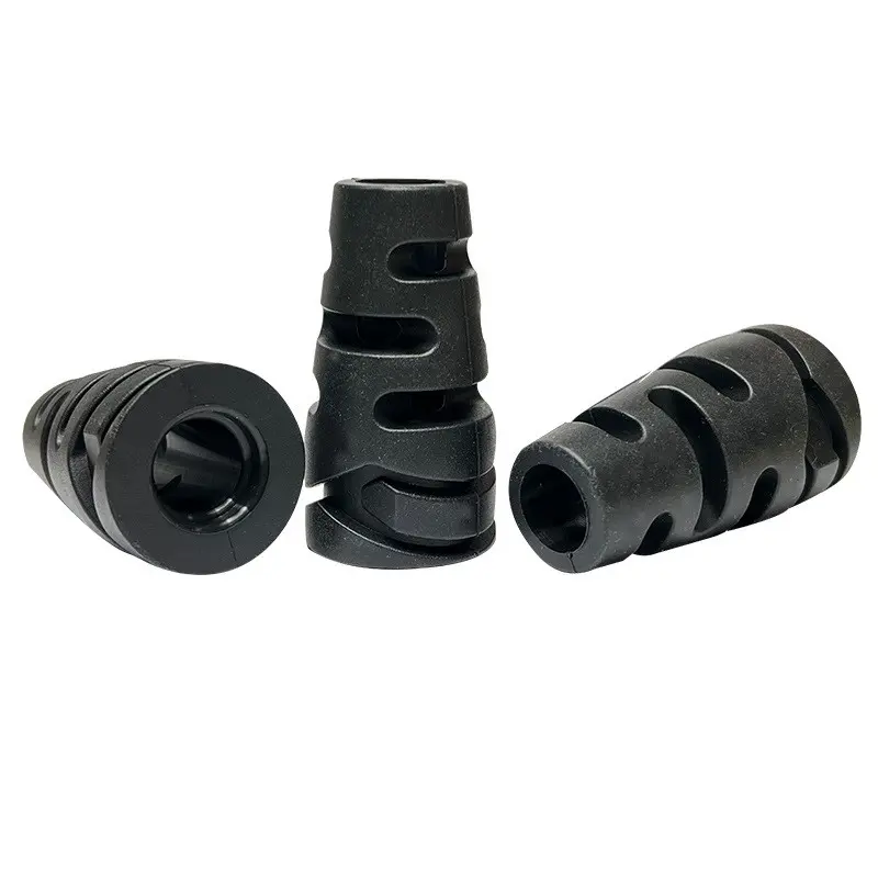Bota de vedação de fio de silicone preta
