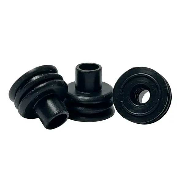 Selo de fio único preto