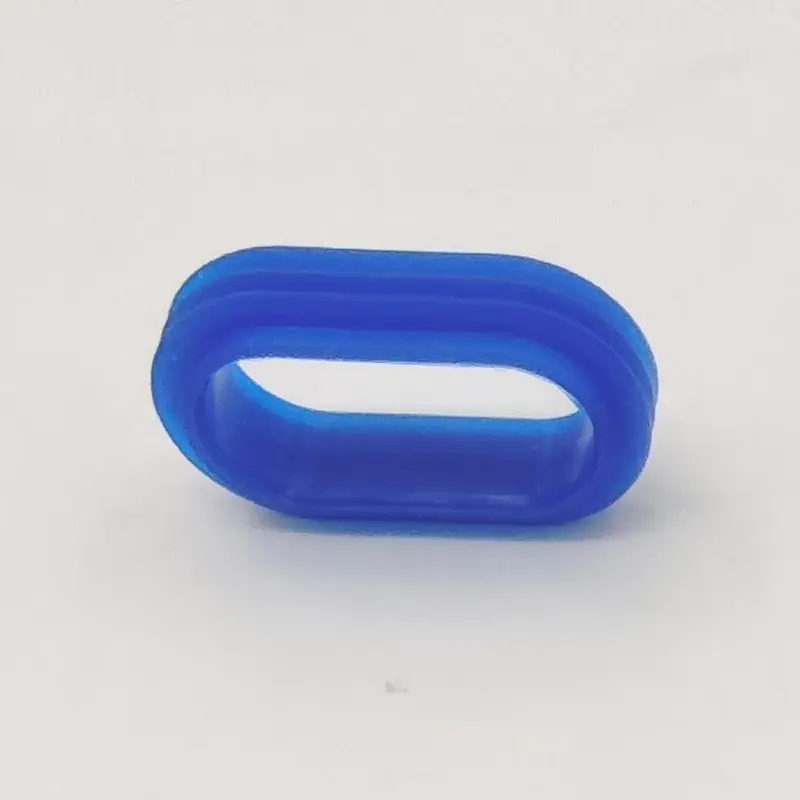 Junta do conector de silicone azul